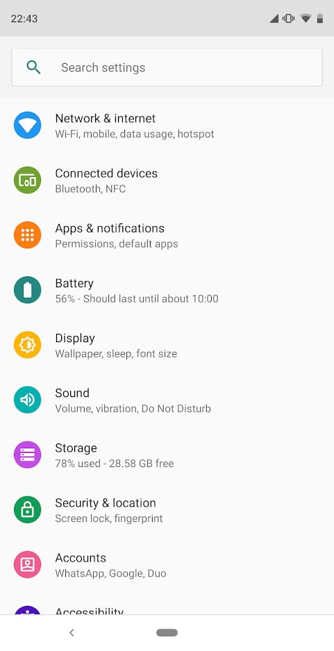 Android P Beta 3 for Essential Phone (PH-1)