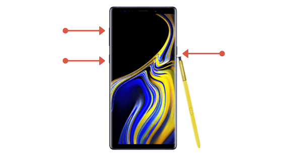 Recovery Mode on Galaxy Note 9