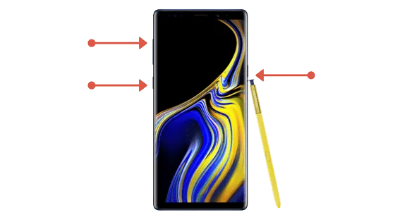 Recovery Mode on Galaxy Note 9