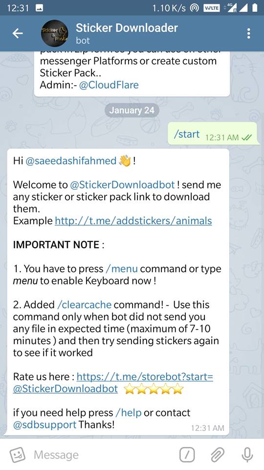 Create WhatsApp stickers from Telegram