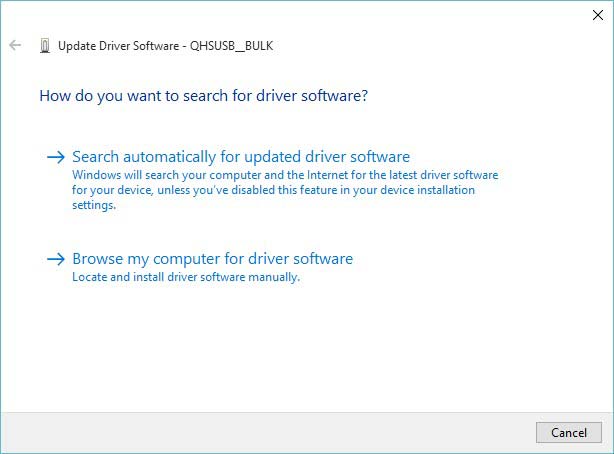 Install Qualcomm HS USB QDLoader 9008 driver