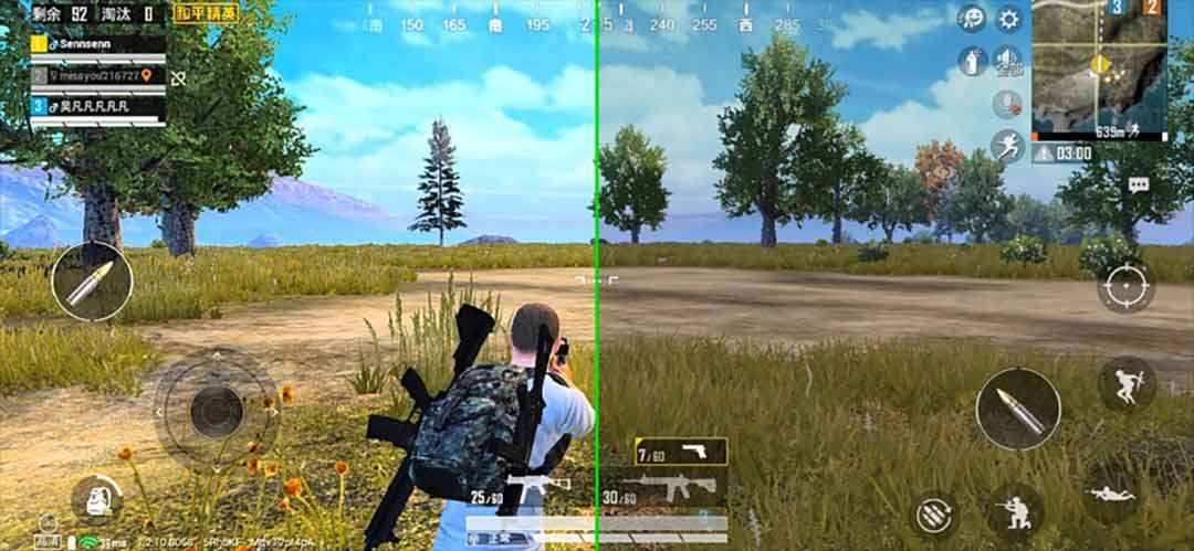 PUBG with Game Color Plus