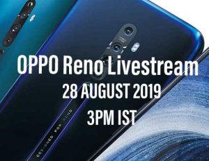 Watch OPPO Reno 2 Live-stream today!