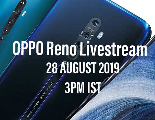 Watch OPPO Reno 2 Live-stream