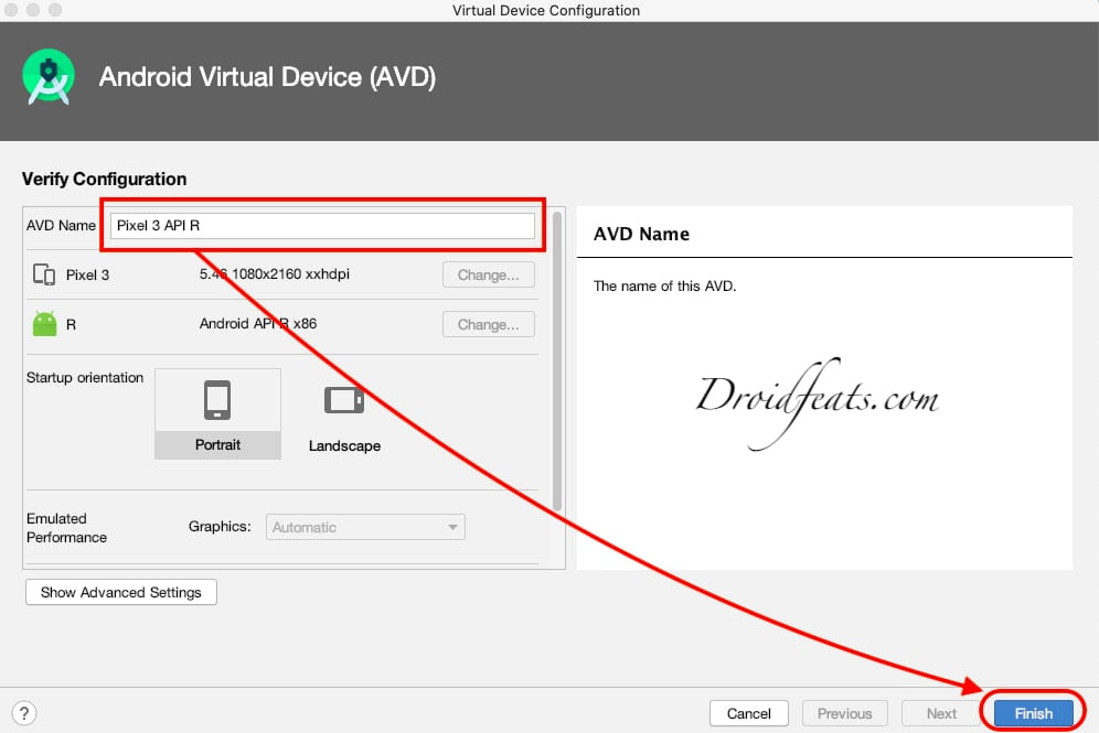 Android Virtual Device Mac