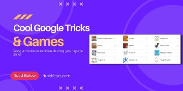 Cool Google tricks